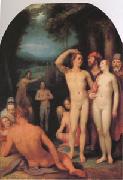 Cornelisz van Haarlem The Baptism of Christ (mk05) oil painting artist